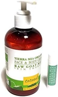 Tierra Mia Organics -Набор от естествен сапун за грижа за мъжката кожа от 6 блокчета на козе мляко, в комплект с батончиком шампоан 3,8 унции,