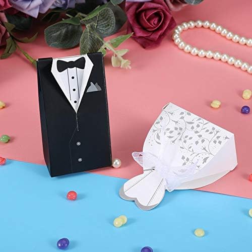 Fdit Нова Елегантна, Романтична Картонена кутия шоколадови бонбони Подарочное украса за Сватбени партита ((1 #))