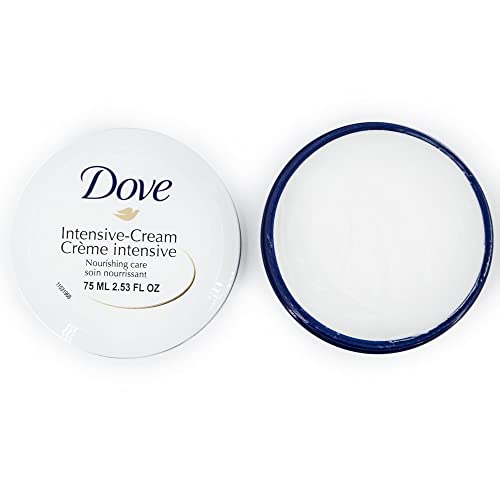 Подхранващ крем за лице, ръце и тяло на Dove Nourishing Body Care за особено суха кожа с 48-часов влага, 2,53 течни унции (опаковка от