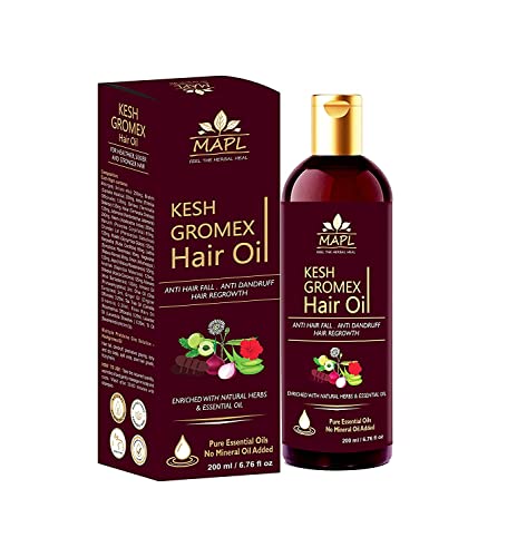 Малар Кешгромекс Масло За Коса и Опаковка за коса 200 Г | Аюрведическое Средство За Подмладяване на косата