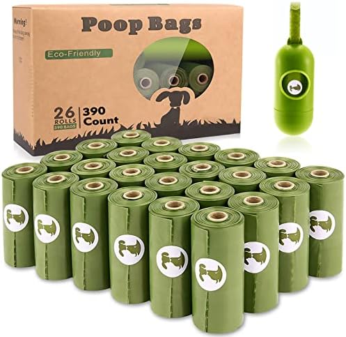 Пакет за кучешки Какашек Биоразлагаемый С аромат на: Херметически Торбички за кучешки отпадъци с 1 Опаковка Екологично Чисти Пакети