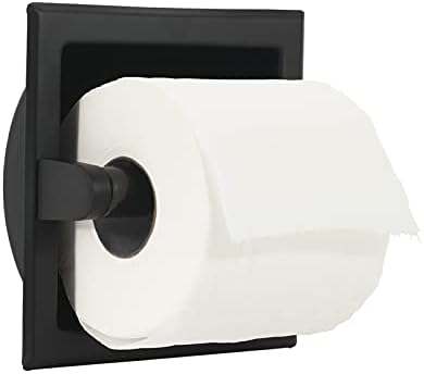 - Вградени Държач за Тоалетна хартия Orlif, монтиран на стената на Притежателя на Ролка Тоалетна хартия от Неръждаема Стомана SUS304, Държач