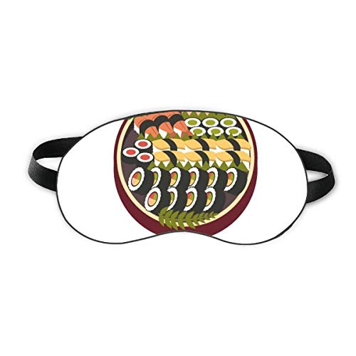 Традиционни японски Вкусни Суши Sleep Eye Shield Мека Нощна Превръзка На очите Със Сенчести покритие