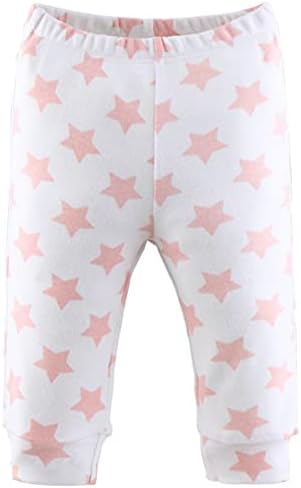 Комплект панталони за малки момичета под формата на арахисовой черупката | 5 опаковки за новородени до 24 месеца | В цветчета, Розов, Бял,