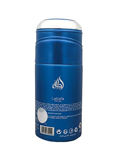 Универсален Дезодорант Lattafa Гордост за мъже и жени - 250 мл | Парфюмированный спрей за тяло | Устойчив Освежаващ аромат | В смес