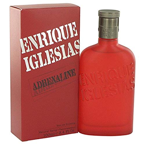 Спрей тоалетна вода Enrique Iglesias Adrenaline за мъже, 3,4 грама