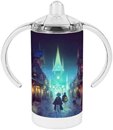 Чаша Sippy Академия за Магьосници - Вълшебна Детска чаша Sippy - Фантастична чаша Sippy
