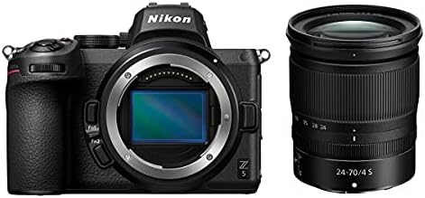 Полнокадровый беззеркальный фотоапарат Nikon Z5 С корпус NIKKOR Z 24-70mm f / 4 S Обектив (обновена)