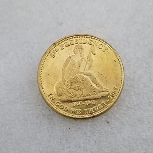 QINGFENG Старинни Занаяти Американски 2008 Златни Монети Сребърен Долар Кръгла Сребърна Колекция на Външната Търговия