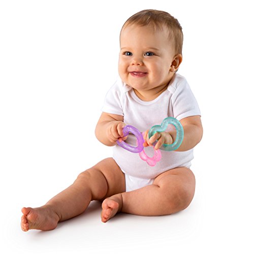 Играчка за никнене на млечни зъби Bright Starts Chill & Teethe, без Бисфенол А, на възраст от 3 месеца
