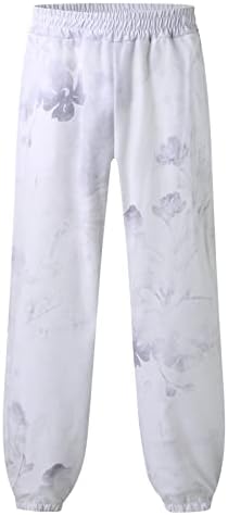 MIASHUI Foam House Мъжки Ежедневни Панталони Универсални С Всички Щампи, Свободни Панталони в Голям Размер, Модерен Плажни