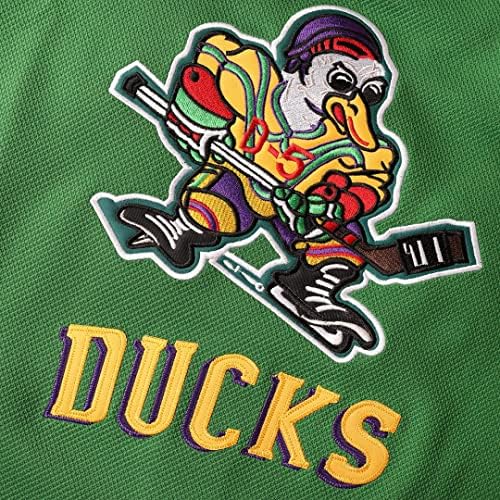 Младежки Хокей Тениски The Mighty Ducks 96 Чарли Конуей Tribute Бродерия Детска За Хокей На Майк