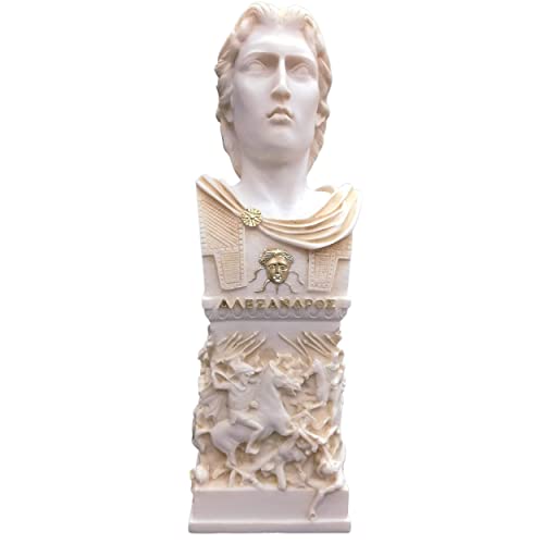 Бюст на Александър Македонски На Базата На архаичен Статуи на гръцкото изкуство 7,87