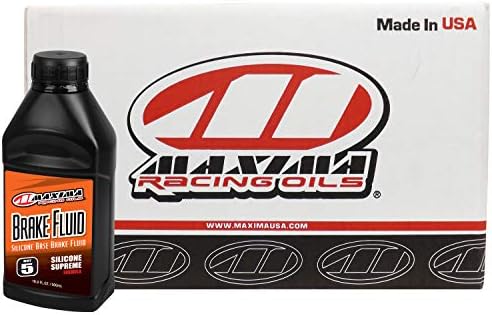 Maxima Racing Oils 80-81916-Силиконова Спирачна течност 4PK DOT 5 Обем 16,9 грама, 4 опаковки