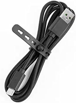 Подмяна на USB-кабел за зареждане за гейминг слушалки Kaira X, за безжичен гейминг слушалки Kaira Pro за гейминг слушалки PS5 PC