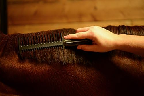 Гребен за подстригване гриви и Заплетения косичек за коне WAHL Professional Животните, Черен (858708)