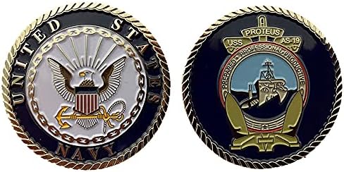 Монета на повикване USS Proteus AS-19