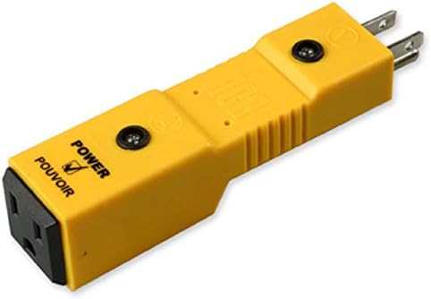 Индикатор Power Chek PC10US, Автоматичен Тестер Блок Нагревател, Жълт