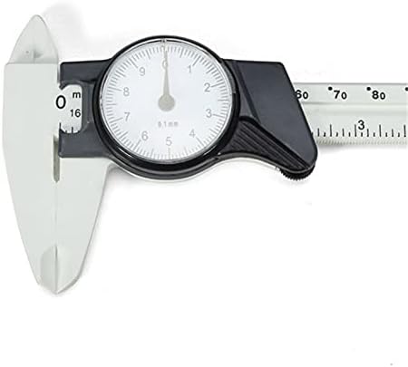 XBWEI 0-150 мм Штангенциркуль с Нониусом Инструмент за Измерване с Циферблат Мм Дебелометрия