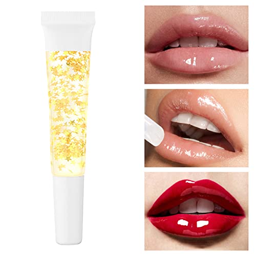 Xiahium Блясък за устни Пигмент под 5долларовое Масло за устни хидратиращ Овлажняващ Женски балсам За Устни Прозрачен Стъклен Блясък