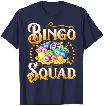 Екипът На Бинго Забавен Подарък За Баба Играч На Бинго Тениска