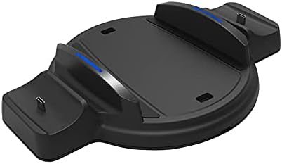 OhhGo Зарядно Устройство за контролер P5 Бързо Зареждане Зарядно устройство Конзола Поставка за P5 за PS5DE UHD