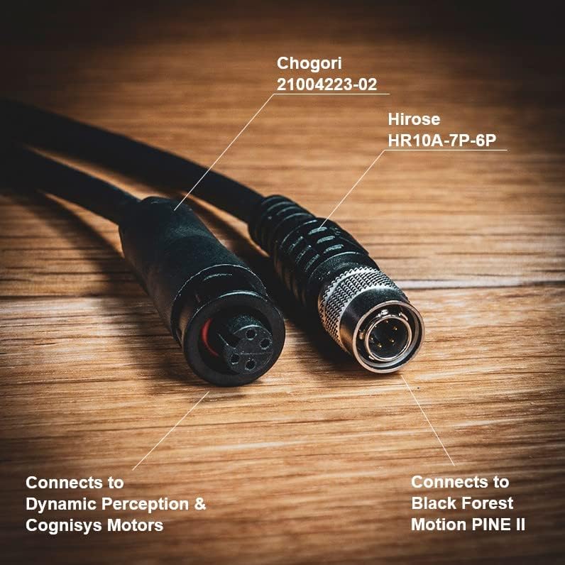Контролер Black Forest Motion Pine II с 4 кабели-адаптери Chogori за динамично възприемане и повишен разъемными двигатели Cognisys