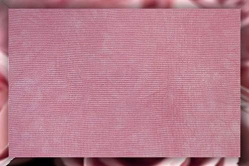 Плат ръчно рисувани 18 Count Aida, Бродирани на кръстат бод - 58 x 58 Розово фламинго
