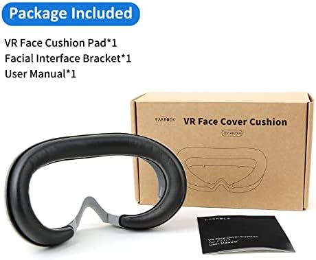 VR Калъф за лице за слушалки PICO 4, VR Възглавница за лице, Интерфейс Скоба, Комплект Аксесоари за виртуална реалност от
