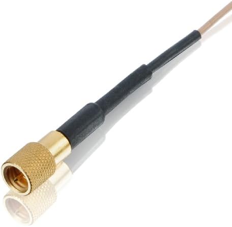 Насочен слушалка Countryman E6IDW6B1SE Soft E6i с кабел с диаметър от 1 мм за предавателя Sennheiser (черен)