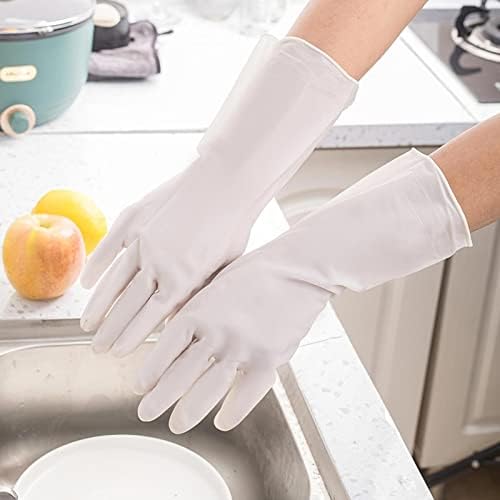 GXBTOPGO/ 1 Чифт Домакински Ръкавици, Ръкавици за миене на съдове, за Многократна употреба Нескользящие Ръкавици от PVC и