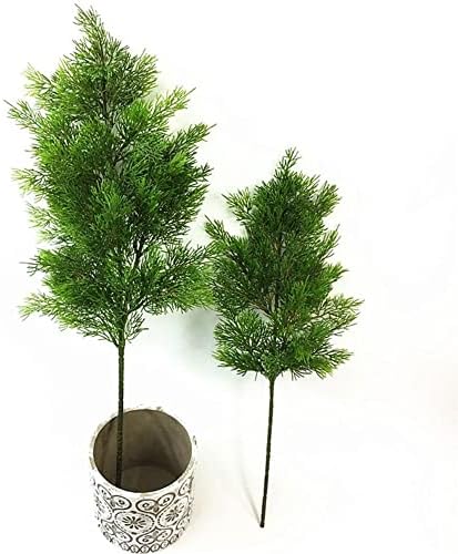 Мини-Изкуствен Зелен Лист Кипарис, Коледни Бор, Аксесоари за Елхи, Коледни Изкуствено Растение
