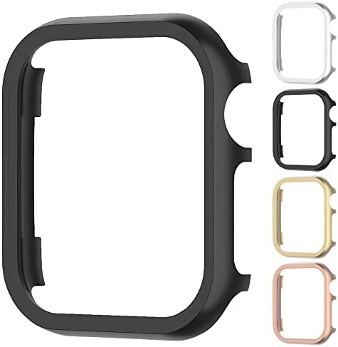 Подробен калъф от алуминиева сплав за Apple Watch Серия 7 41 мм, 45 мм, метални седалките-брони за iWatch 6 SE 5 3, 40 мм 44 мм, защитната