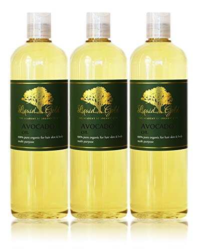 48 течни унции масло от авокадо премиум-клас за растежа на косата и кожата на главата