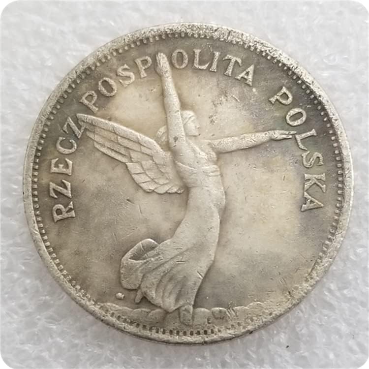 QINGFENG Антикварное Занаят Полша 1930 Полска Монета от Колекция Сребърни долара 2215