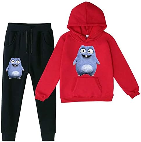 Зимна Класическа Руното дрехи с джобове Himoop За деца, спортни костюми Grizzy и The Lemmings Active, Блузи с завязками