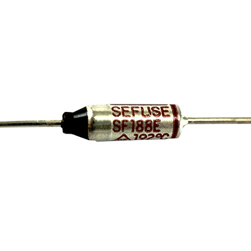 Vigor_Source 5 бр. SF188E SEFUSE Microtemp Термовыключатель TF 192C 250 В 10A (Номинално напрежение: 110/220 В) Нов SF188E