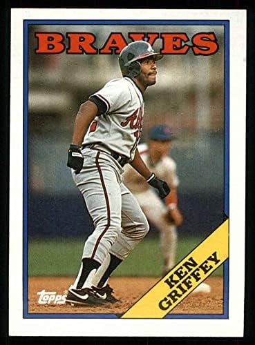 1988 Topps 443 Кен Гриффи Атланта Брэйвз (Бейзболна картичка) Ню Йорк /MT Braves