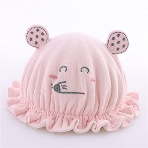 В памучна шапчица с катарама във формата на животно, за Малки Момчета и Момичета (от 0 до 10 месеца), Детски неща от телешка кожа