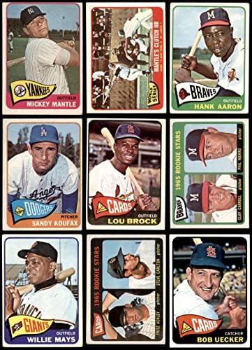 1965 Topps Бейзболен комплект (Baseball Set) GD+