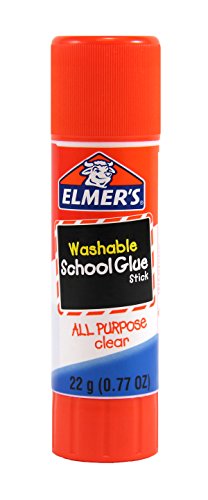 Универсални Ученически лепило на пръчки Elmer's, Миещи, 22 грама, брой 30 парчета
