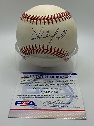 Дейв Winfield Падрес Янкис Подписа Автограф Официален представител на OMLB Baseball PSA DNA *56 бейзболни топки с автографи