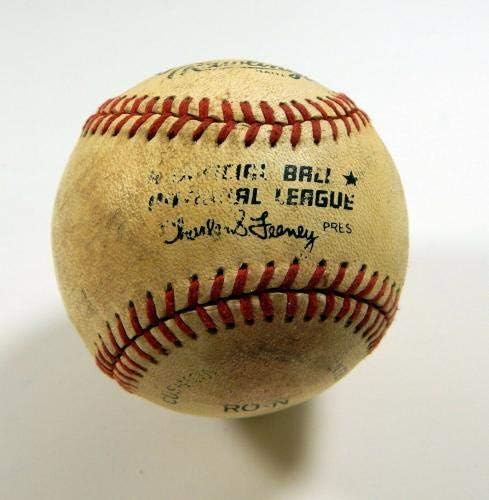Дейв Палмър е Подписал Официален Автограф на Националната лига Бейзбол Rawlings DP03359 - Бейзболни Топки С Автографи