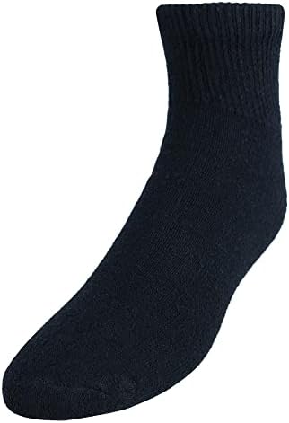 Мъжки диабет чорапи за глезените с подплата ТМО® (опаковка от 3 чифта)