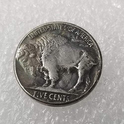 1936 Скитник Сребърно Покритие Монета Buffalo Coin Възпоменателна Монета COPYSouvenir Новост Монета, Монета За Подарък