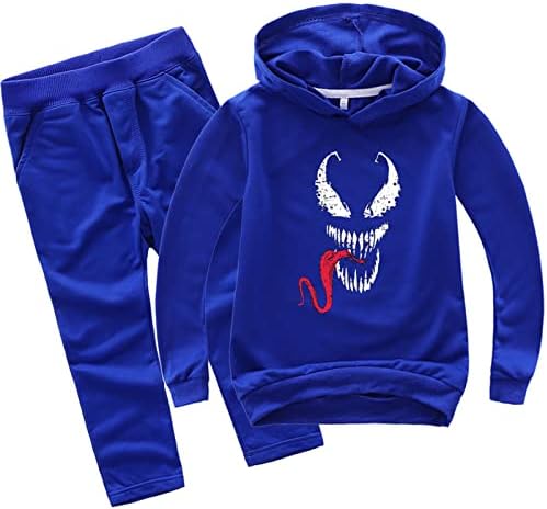 Leeorz/ Блузи с качулка Venom за момчета и Момичета, Всекидневни Спортен Костюм, Лека Hoody с качулка