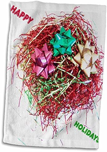 3dRose Florene Празници с шарени кърпи за празнична време (twl-24580-1)