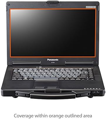 Защитно фолио за екран на Panasonic Toughbook 53 CF-53 (Защитно фолио за екрана от BoxWave) - ClearTouch с антирефлексно покритие (2