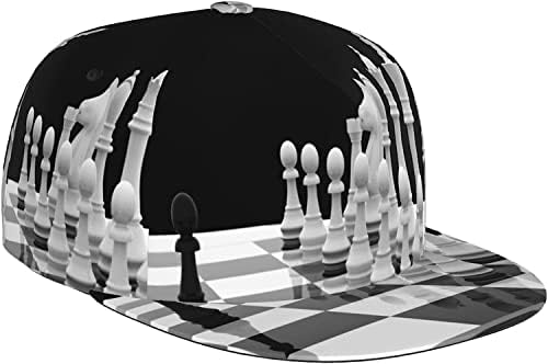 Международната Шахматна Фигура на Шахматната Дъска, бейзболна шапка Регулируеми Шапки шофьор на камион Татко Шапка Хип-Хоп Шапка
