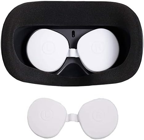 Капак на обектива Ytaland VR за Oculus Quest 2 Пылезащитная капак за Oculus Quest 2 Силиконовата защитата на обектива от